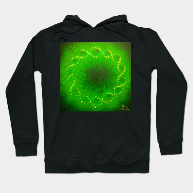 bacterian chromosome painting Hoodie by CORinAZONe